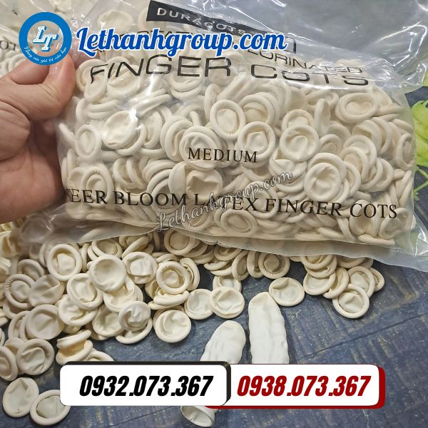 bao ngón tay cao su giá rẻ bịch 500gram