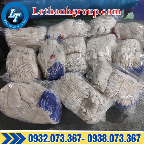 bao tay len cotton giá sỉ gói 10 đôi cùng size