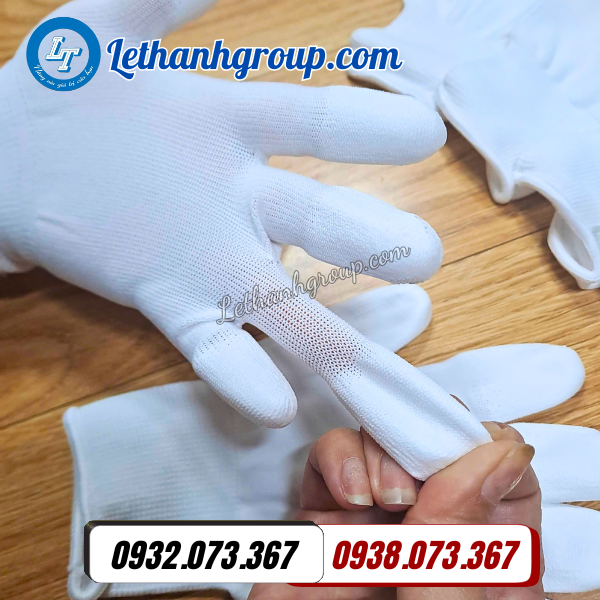 bao tay phủ pu đầu ngón trắng sỉ rẻ giá tốt
