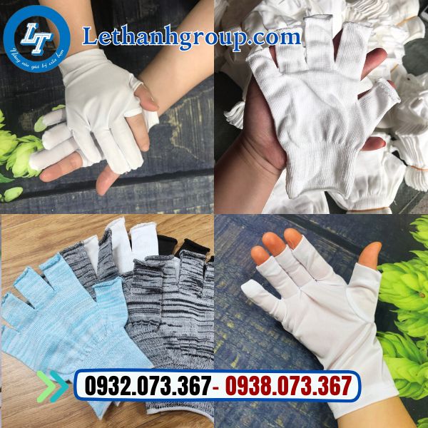 bao tay thun cắt hở ngón giá sỉ tận xưởng