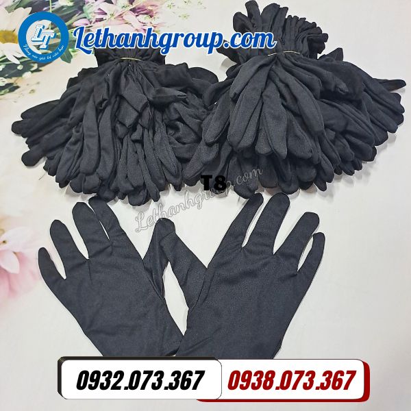 bao tay thun đen bán giá sỉ rẻ kiện 500 đôi