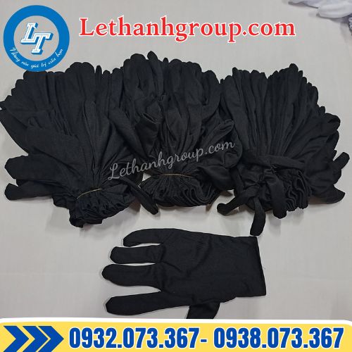 bao tay thun đen giá sỉ tphcm