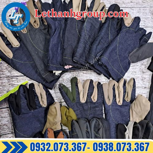 bao tay vải jean chất lượng giá sỉ cho nhà phân phối