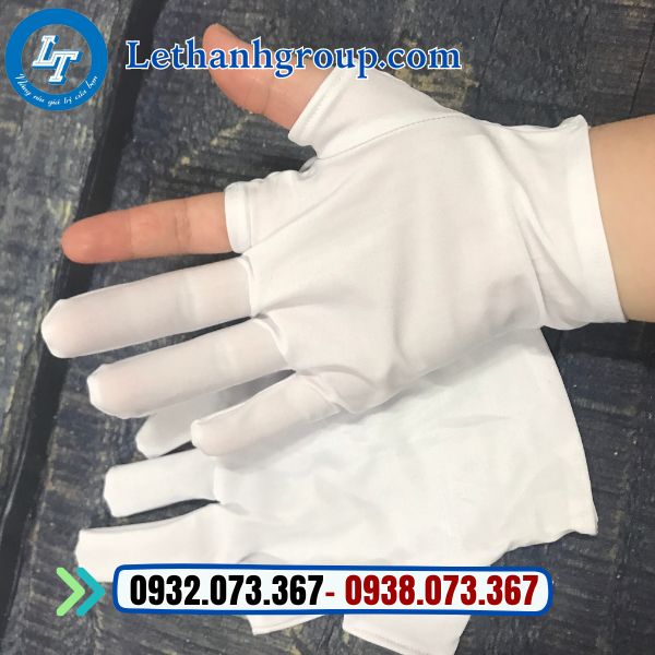 bao tay vải thun hở 2 ngón giá sỉ rẻ tận xưởng