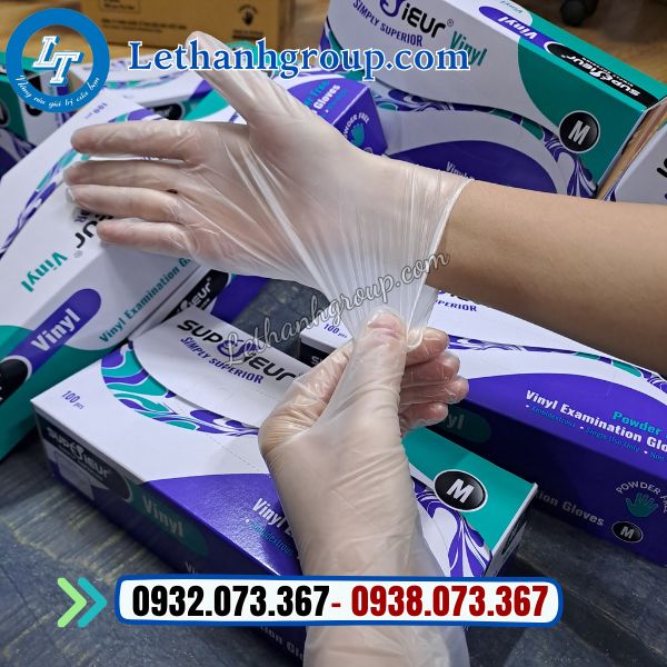 chỗ bán buôn găng tay y tế không bột đủ loại giá cực rẻ