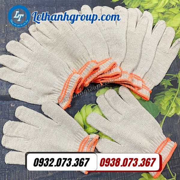 công ty bán rẻ kiện 200 đôi găng tay len kem 2 viền