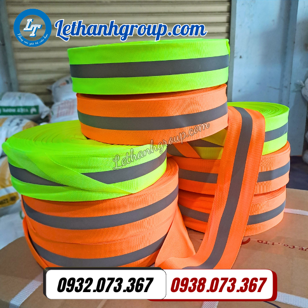 công ty sỉ rẻ dây phản quang vải đủ màu bền chắc giá cạnh tranh