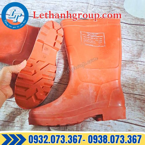 cung cấp sỉ giá rẻ ủng cao su cách điện hạ áp đủ kích cỡ tại tphcm