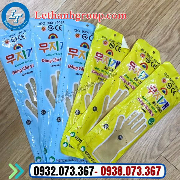 găng tay cao su đông cầu vồng giá rẻ cung cấp sỉ lẻ găng tay cao su đông cầu vồng giá rẻ nhất cho đại lý tphcm