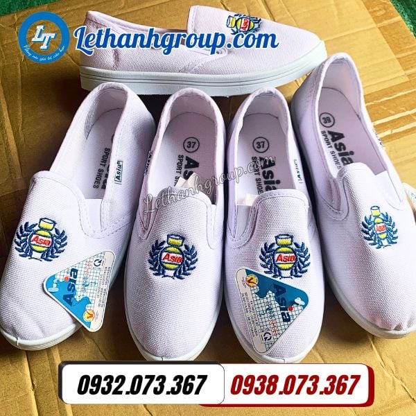 cung ứng giày bảo hộ asia bông lúa trắng giá sỉ rẻ đủ mẫu