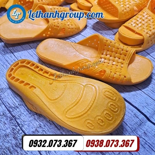 dép nhựa đi trong nhà quai đan giá sỉ ưu đãi