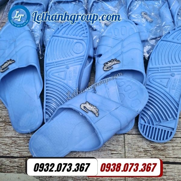 dép nhựa hiệu cá sấu bản quai ngang đủ màu giá sỉ tốt
