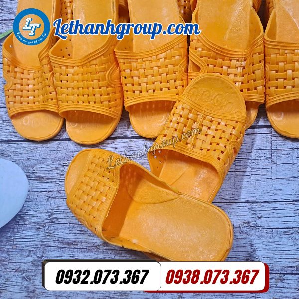 dép nhựa vàng giá sỉ rẻ chất lượng cao tại tphcm