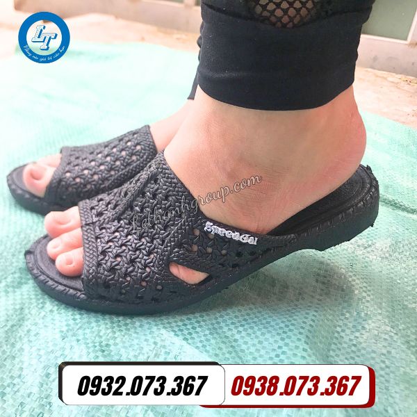 dép tổ ong màu đen đủ size nam nữ giá rẻ nhất khu vực phía nam