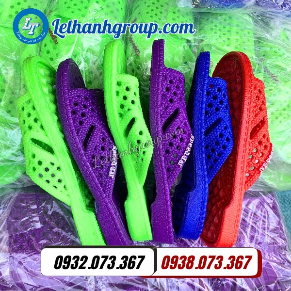 dép tổ ong quai ngang giá rẻ đủ màu tại kho hcm