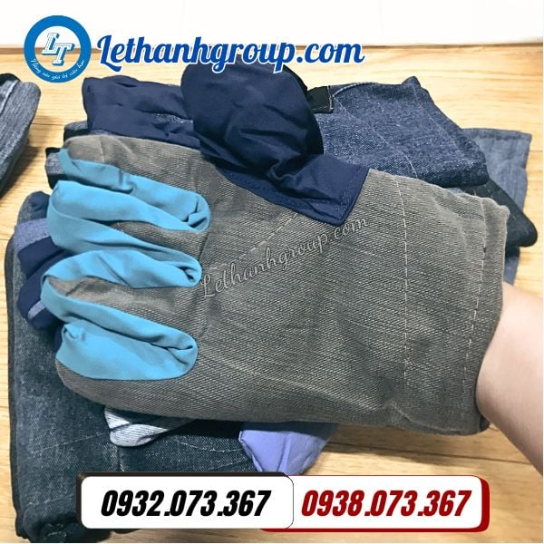 địa chỉ chuyên sỉ găng tay vải jesn 2 lớp giá gốc uy tín tại kho