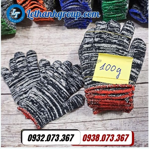 diểm bán sỉ găng tay len màu muối tiêu 100g giá sỉ uy tín nhất tphcm