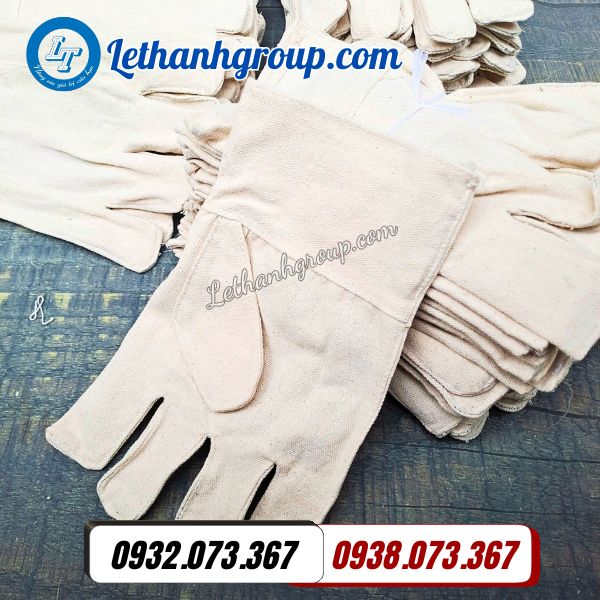 găng tay bảo hộ vải bạt 2 lớp giá sỉ cực rẻ