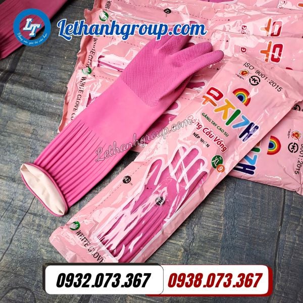 găng tay cao su đông cầu vồng giá rẻ tại nhà sản xuất