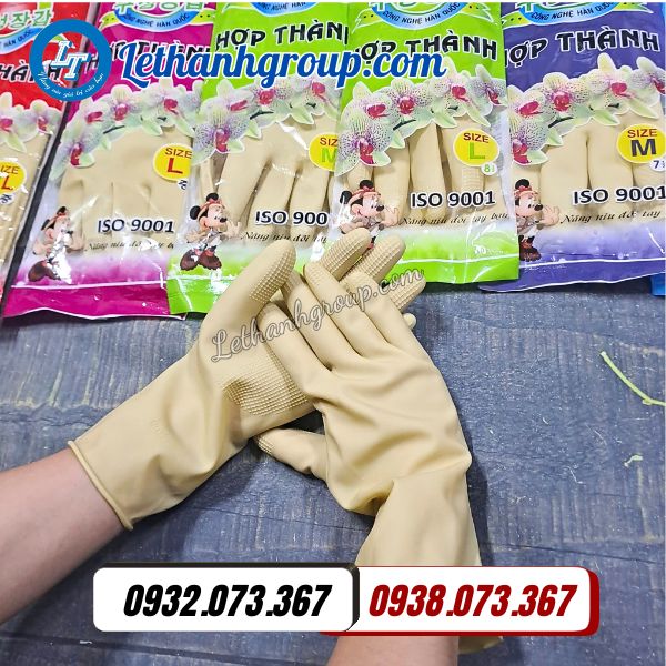 găng tay cao su hợ thành mini size m bền chác giá sỉ tốt