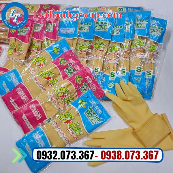 găng tay cao su sao biển đủ mẫu giá sỉ cực rẻ