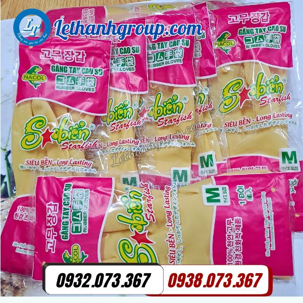 găng tay cao su sao biển giá rẻ mua ở đâu