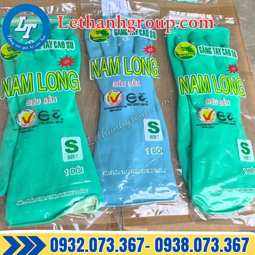 găng tay cao su thủy sản nam long giá sỉ rẻ chất lượng cao
