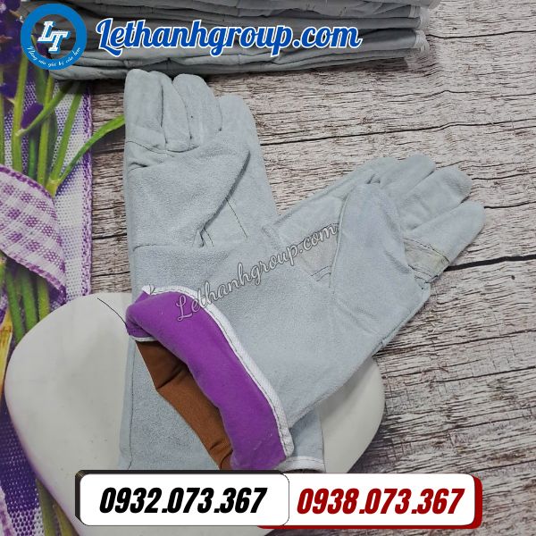 găng tay da hàn dài 2 lớp dày dặn chống nóng tồt giá cực rẻ