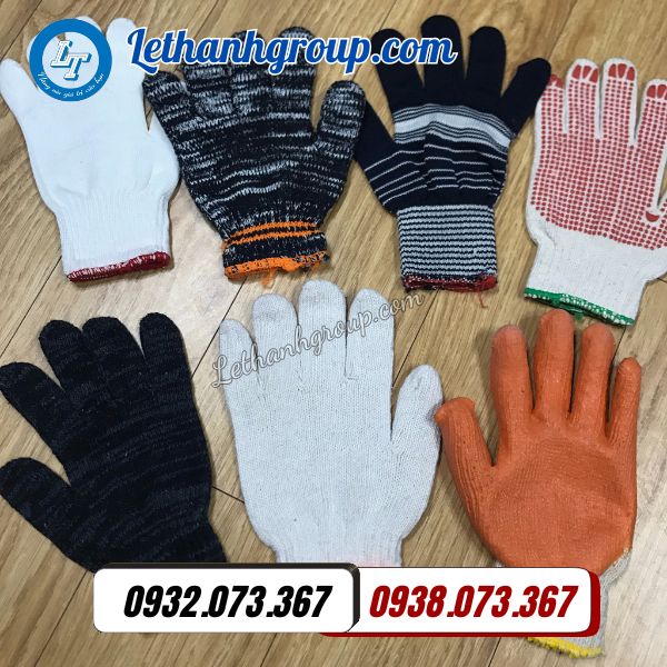 găng tay len bảo hộ lao động đủ loại giá sỉ siêu hời cho đại lý