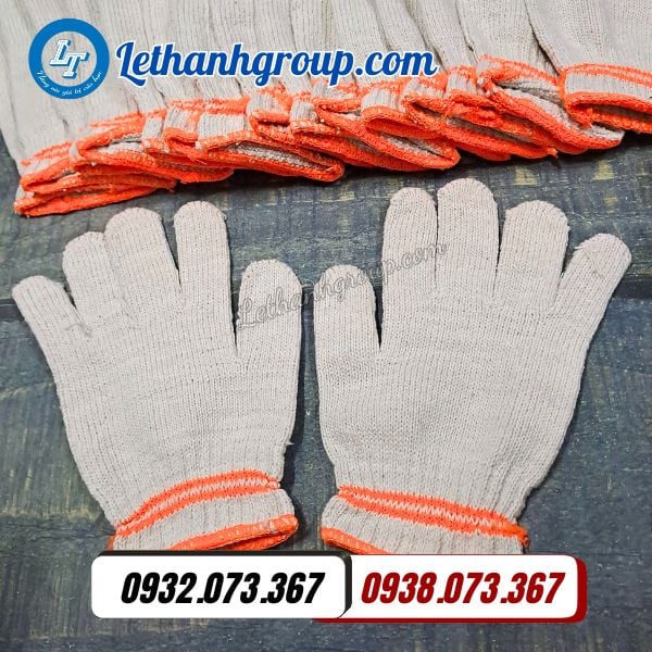 găng tay len kem 2 viền giá sỉ tại nhà máy
