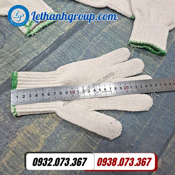 găng tay len kem cổ dài kim 7 giá rẻ bao 500 dôi