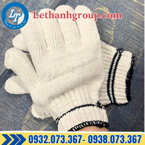 găng tay len kem trắng loại dày giá bỏ sỉ rẻ không qua trung gian