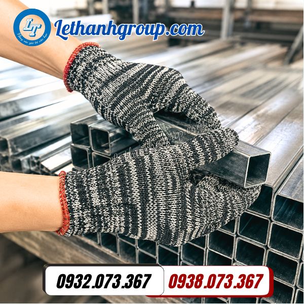 găng tay len màu muối tiêu 100g dày dặn giá sỉ tận gốc xưởng
