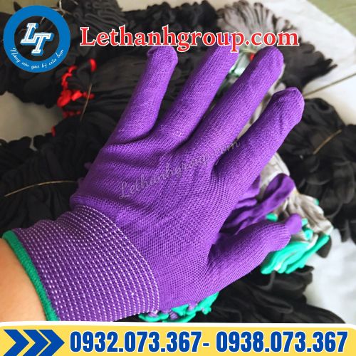 găng tay mút tím se viền giá sỉ rẻ tận gốc