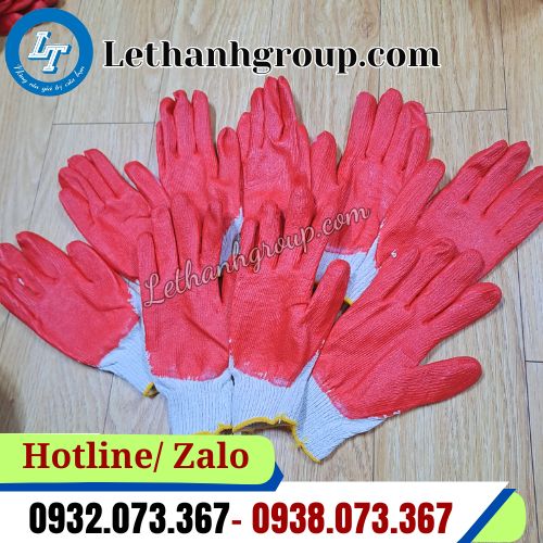 găng tay nhúng nhựa đỏ 80g giá sỉ bao nhiêu