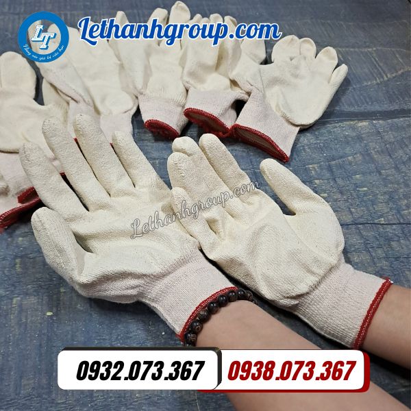 găng tay nhúng nhựa trắng 40g giá sỉ rẻ tại xưởng hcm