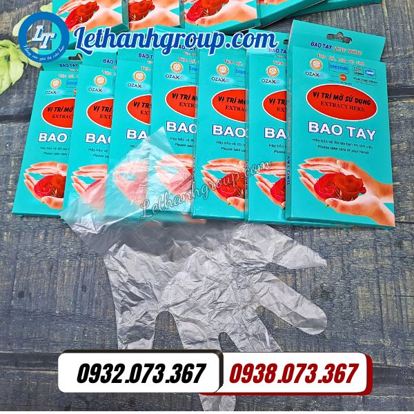 găng tay nilon giá rẻ tại nhà máy