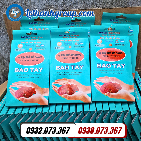 găng tay nilon giá sỉ số lượng lớn