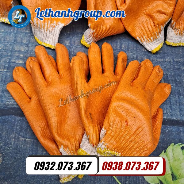 găng tay phủ sơn cam 80g gia ssỉ cực rẻ cho đại lý toàn quốc
