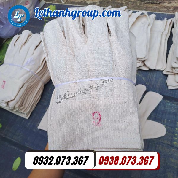 găng tay vải bạt giá sỉ kiện 500 đôi rẻ nhất hcm