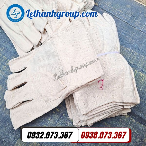 găng ta vải bạt số 9 giá rẻ bó 10 đôi