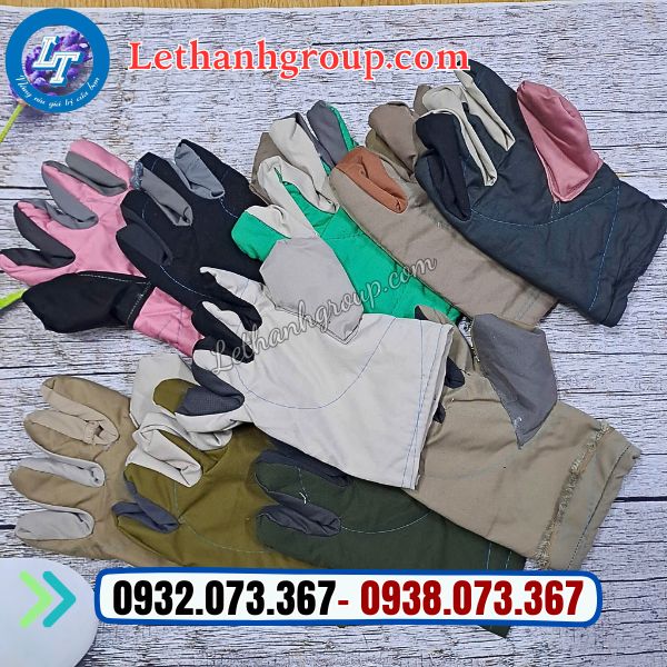 găng tay vải kaki giá sỉ rẻ tại xưởng sản xuất