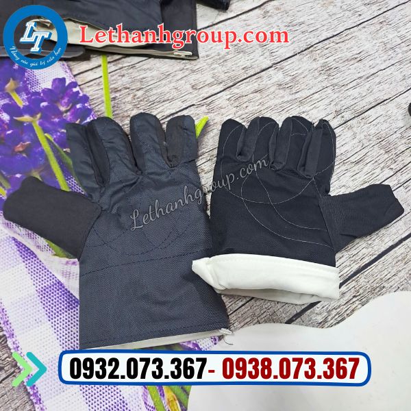 găng tay vải mập dày chịu nhiệt 3 lớp giá sỉ cực rẻ tận gốc