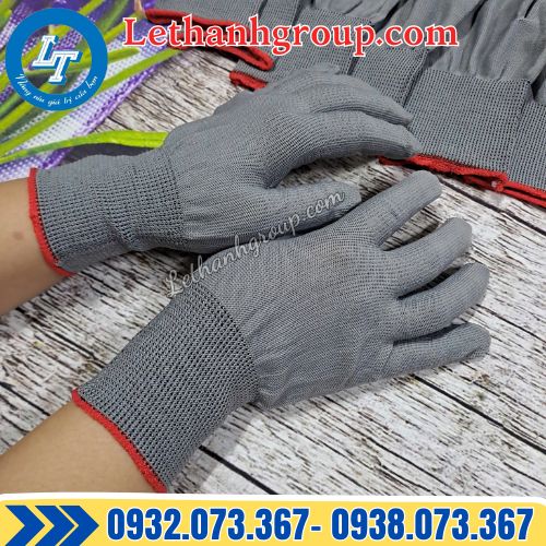 găng tay vải mỏng màu xám giá rẻ nhất thị trường