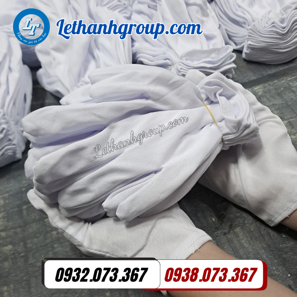 găng tay vải thun giá sỉ