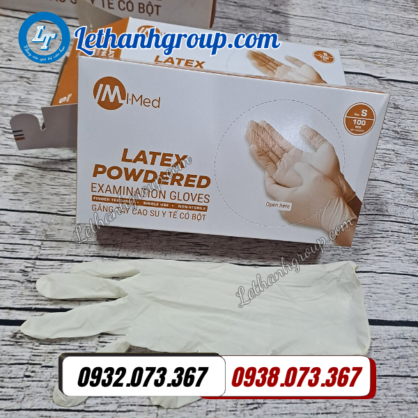 găng tay y tế trắng không bột giá rẻ tận gốc xưởng