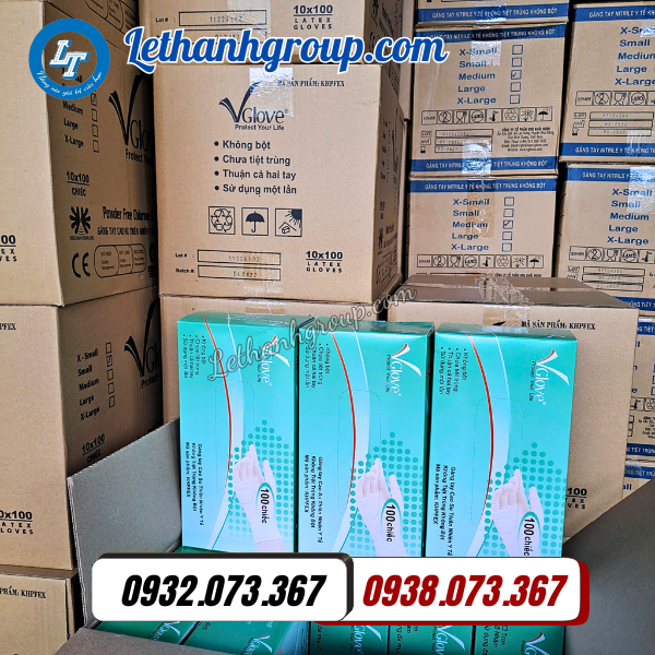 găng tay y tế vglove giá rẻ tại nhà máy