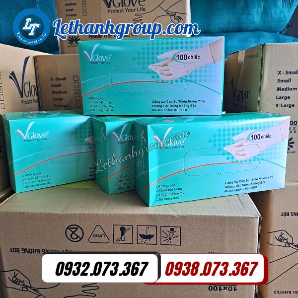 găng tay y tế vglove thùng lớn giá sỉ