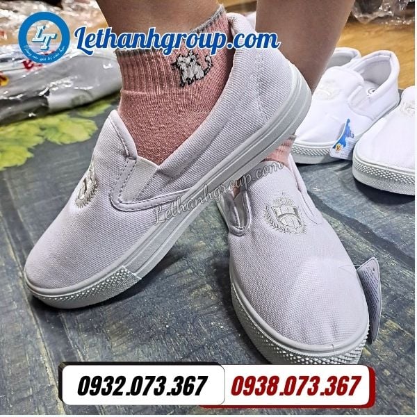 giày vải bảo hộ asia bông lúa trắng giá sỉ miền nam