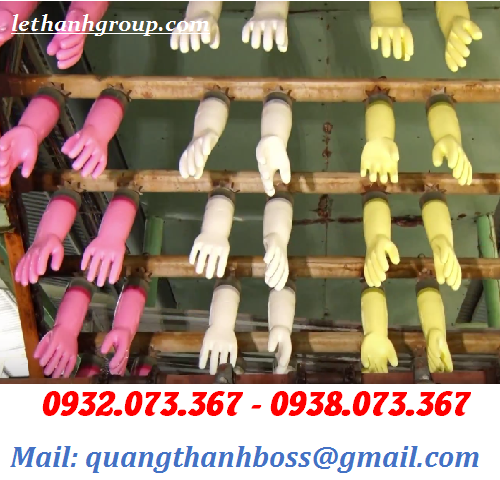 MỘT SỐ CÔNG ĐOẠN SẢN XUẤT GĂNG TAY CAO SU